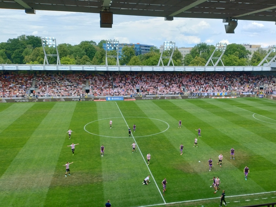 Cracovia - Raków 2:0, fot. PSZ